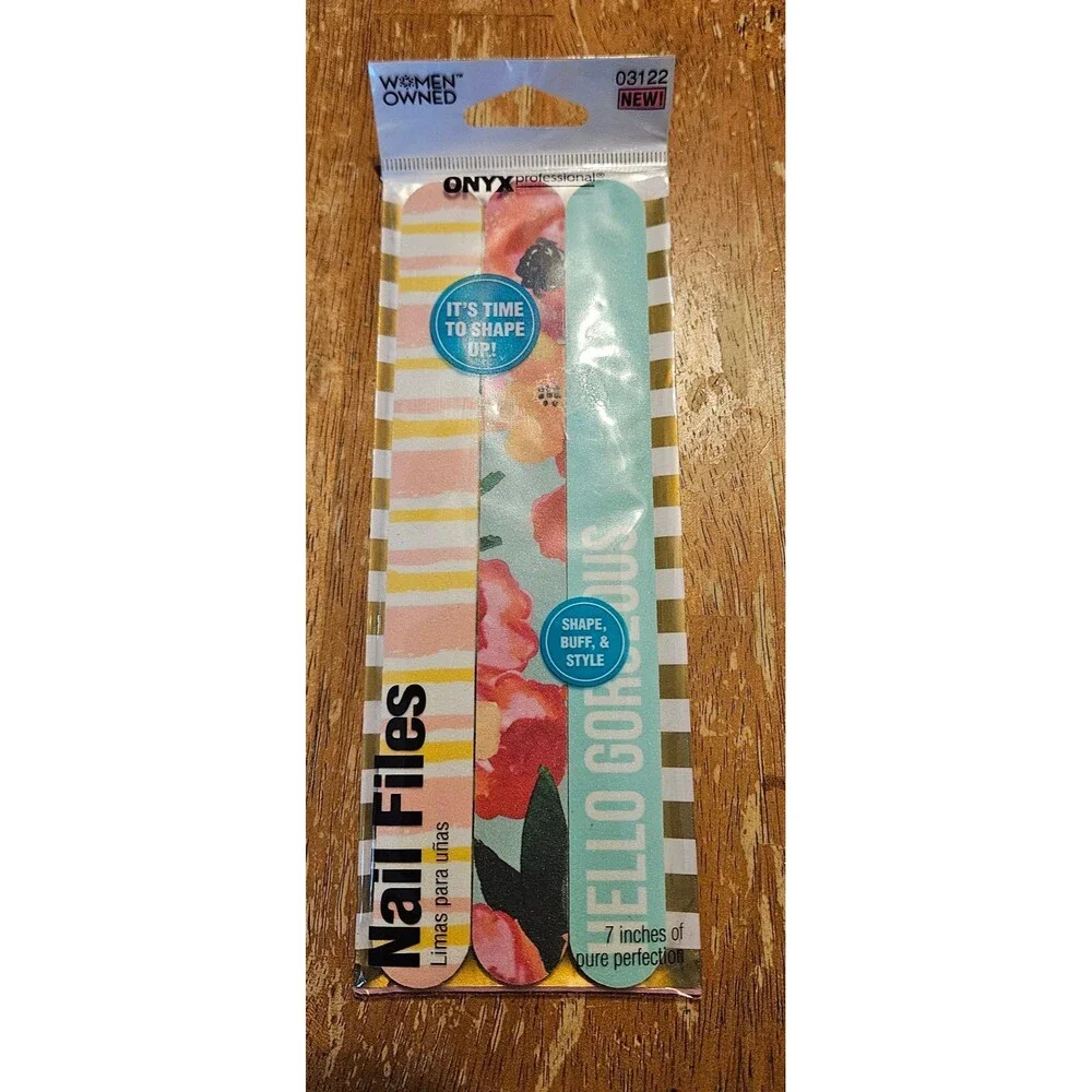 Nail Files Women Owned 3 Pack